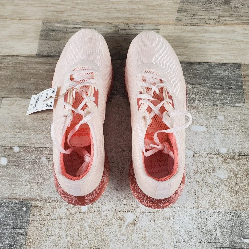 Reebok Flashfilm 3.0 Womens‎ Shoes Sz 10 Cross Training Ceramic Pink Sneakers